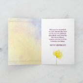 Schwester Birthday, ich bewundere dich so sehr Karte (Innenseite)