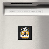 Schwester braucht eine Bierbraut und Biertrinker Magnet (In Situ (Geschirrspüler))