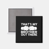 Schwester Bruder Kickboxen Magnet (Vorderseite/Rückseite)