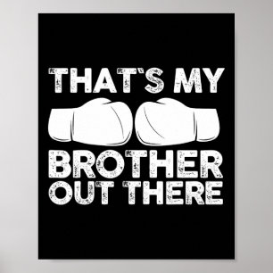Schwester Bruder Kickboxen Poster