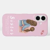 Schwester-Collage iPhone 16-Hülle – Gleiche Herzen Case-Mate iPhone Hülle (Rückseite (Horizontal))