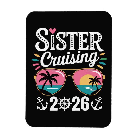 Schwester Cruising 2026 Magnet (Vertikal)