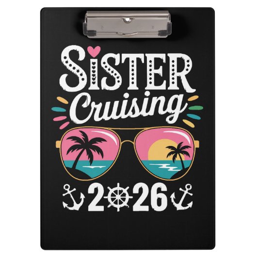 Schwester Curising 2026 Klemmbrett (Vorderseite)