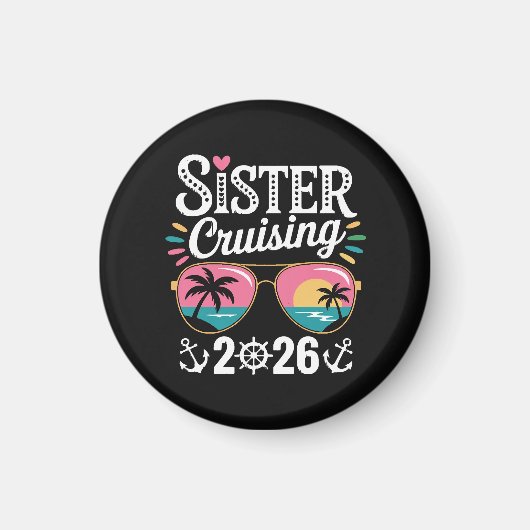 Schwester Curising 2026 Magnet (Vorne)