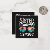 Schwester Curising 2026 Mitteilungskarte (Vorderseite/Rückseite Beispiel)