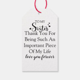 Schwester Dankbarkeit danke, dass du in meinem Leb Geschenkanhänger