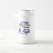 Schwester-Darmkrebs des Engels-2 Bierglas (Vorderseite Links)