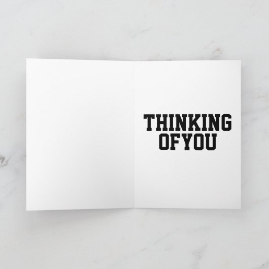 SCHWESTER DENKEN SIE AN KARTEN (Innenseite)