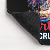 Schwester der Birthday Cruiser Funny Cruise Birthd Mousepad (Ecke)