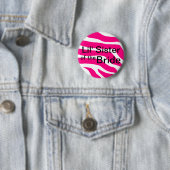 Schwester der Braut Button (Beispiel)