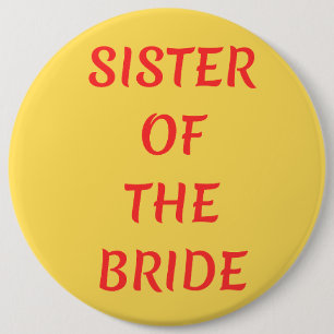 Schwester der Braut Button