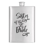 Schwester der Braut Flachmann (Vorderseite)