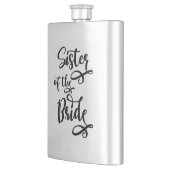 Schwester der Braut Flachmann (Links)