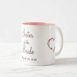 Schwester der Brautbecher Zweifarbige Tasse