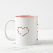 Schwester der Brautbecher Zweifarbige Tasse (Links)