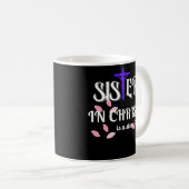 Schwester der Christlichen Schrift Christi Kaffeetasse (VorderseiteRechts)
