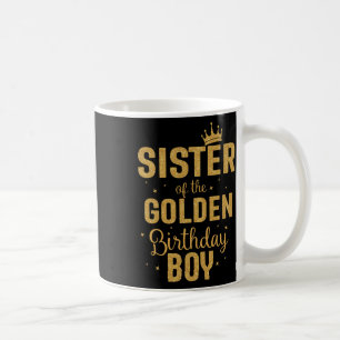 Schwester der Familie Golden Birthday Matching Kaffeetasse
