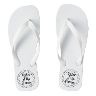 Schwester der Groom Flip Flops Badesandalen
