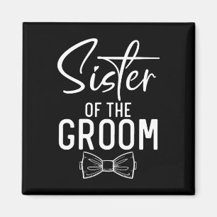 Schwester der Groom-Hochzeitssängerin Magnet