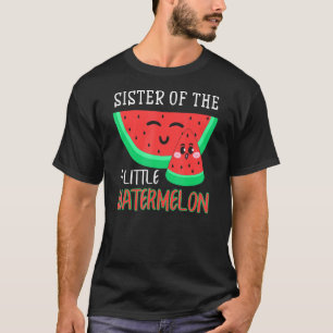 Schwester der Kleinen Wassermelone Melon Familienm T-Shirt