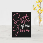 Schwester der Shirts1 Karte (Gelbe Blume)