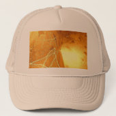 Schwester der Sterne Truckerkappe (Vorderseite)