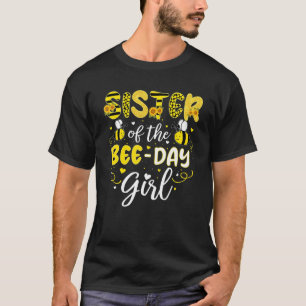 Schwester des Bienentages Mädchen Niedlich 1. Gebu T-Shirt