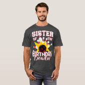 Schwester des Bowler Kid Bowling Party T-Shirt (Vorne ganz)