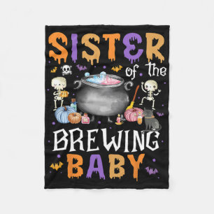 Schwester des Brauens Byby Funny Halloween Outfit Fleecedecke