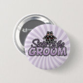 Schwester des Bräutigamknopfes Button (Vorne & Hinten)