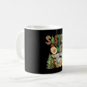 Schwester des einen glücklichen Camper 1. Geburtst Kaffeetasse (Vorderseite Links)