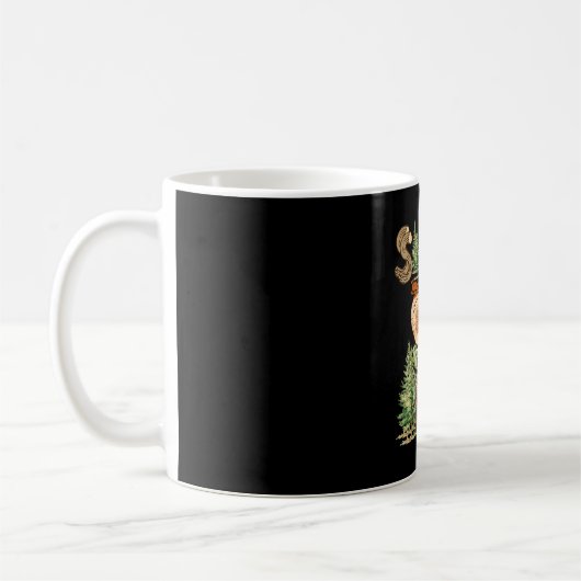 Schwester des einen glücklichen Camper 1. Geburtst Kaffeetasse (Links)