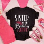 Schwester des Geburtsmädchens Custom Squad Matchin T-Shirt<br><div class="desc">Suchen Sie ein Shirt zum Geburtstag, das Ihr Party komplett macht? Schauen Sie sich nur unsere passenden Geburtstags-Crew-Shirts an! Diese stilvollen T-Shirts sind perfekt für jeden Geburtstagsfeier. Unsere passenden Shirts sind ein tolles Geschenk für Ihre Freunde und Familie und können als Teamkollegen oder als Gruppentee zusammengefasst werden. Mit so vielen...</div>