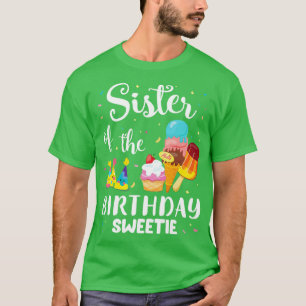 Schwester des Geburtstags Sweetie Happy to Cake Ic T-Shirt