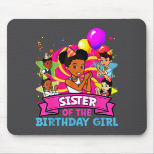 Schwester des Geburtstagsmädchens Gracie Nk Puppe Mousepad