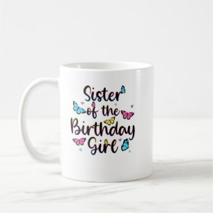 Schwester des Geburtstagsmädchens Kaffeetasse