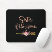 Schwester des Groom-Brautparty-Geschenkes Hochzeit Mousepad (Mit Mouse)