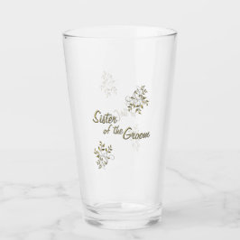 Schwester des Groom Glass Glas