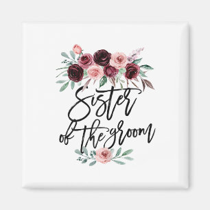 Schwester des Groom Hochzeit ungesetzliche Brautju Magnet