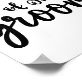 Schwester des Groom-Hochzeitssemble-Brautparty Poster (Ecke)