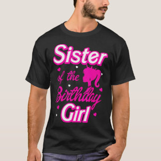 Schwester des Party der Girl Doll Familie Deko T-Shirt