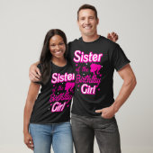 Schwester des Party der Girl Doll Familie Deko T-Shirt (Unisex)