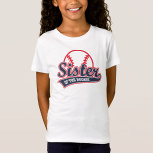 Schwester des Rookie Sibling Party T-Shirt