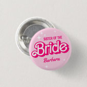 Schwester des rosa Bachelorette Barb Button (Vorne & Hinten)