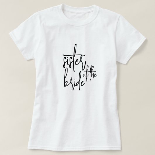 Schwester des T - Shirt (Design vorne)