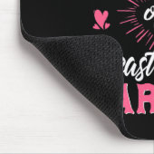 Schwester eines Brustkrebskranken Mousepad (Ecke)