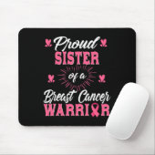 Schwester eines Brustkrebskranken Mousepad (Mit Mouse)