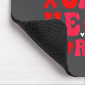 Schwester eines Herzens Kriegers Herzkrankheit Bew Mousepad (Ecke)