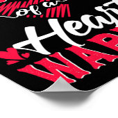 Schwester eines Herzkriegers - KD-Bewusstsein Poster (Ecke)