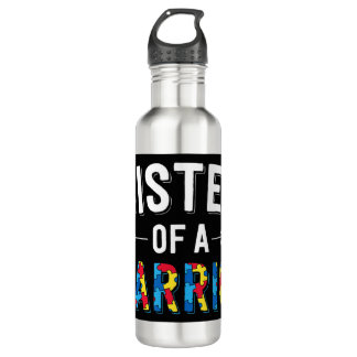 Schwester eines Kriegerdesigns. Stellen Sie das Pu Edelstahlflasche